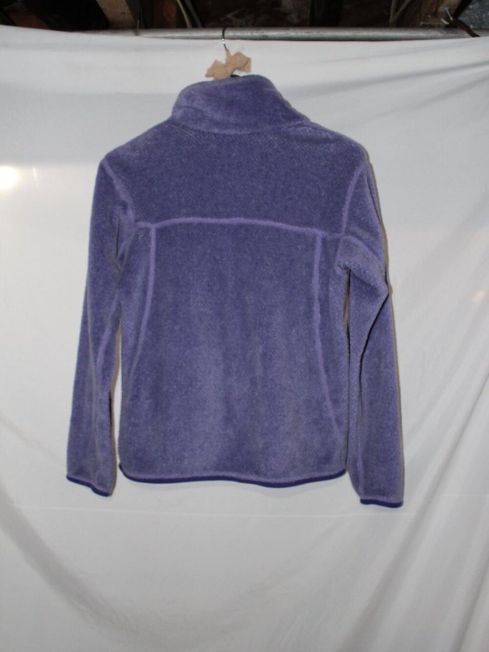 Patagonia Women's Concord Purple Re-tool Snap T Sherpa Pullover - Picture 4 of 6